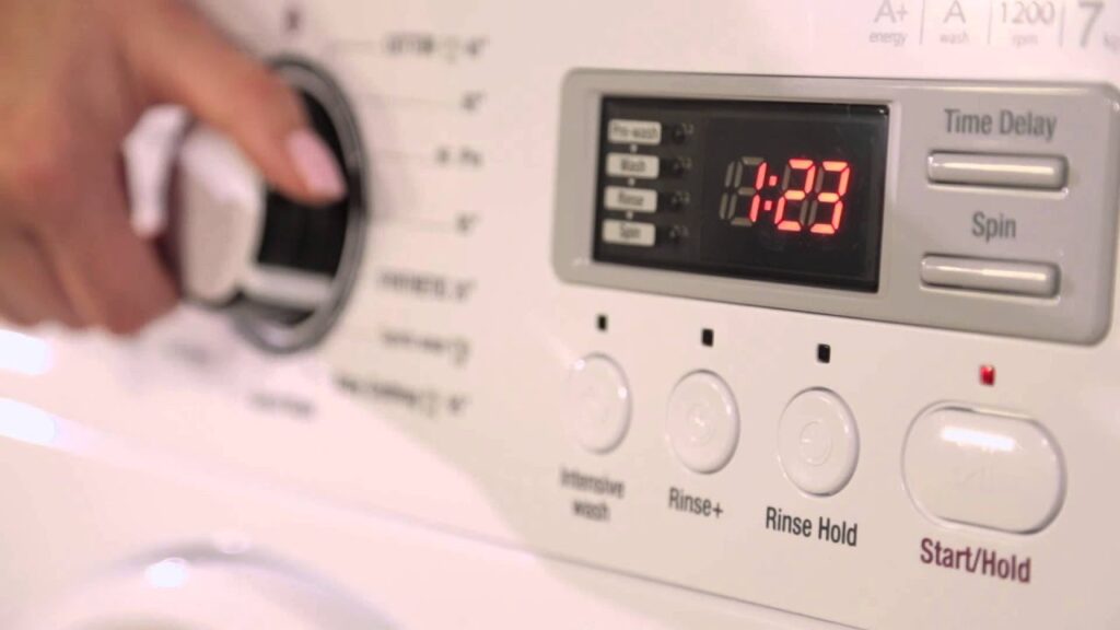 تنظیمات ماشین لباسشویی دوو